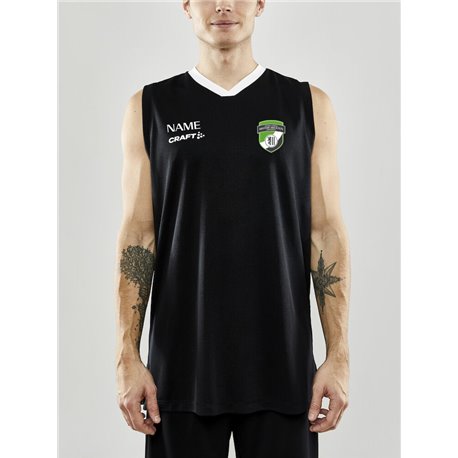 SV Motor Mickten Herren Basket Singlet schwarz