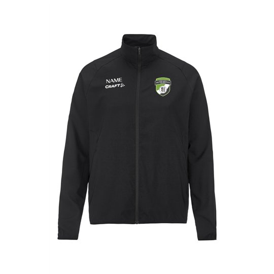 SV Motor Mickten Herren Laufjacke schwarz