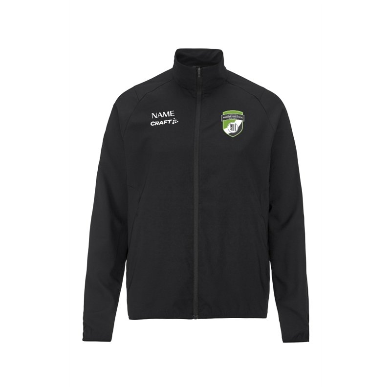SV Motor Mickten Kinder Laufjacke schwarz