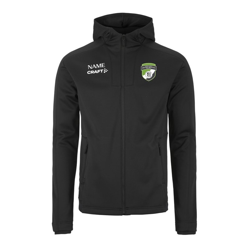 SV Motor Mickten Herren Kapuzenjacke schwarz