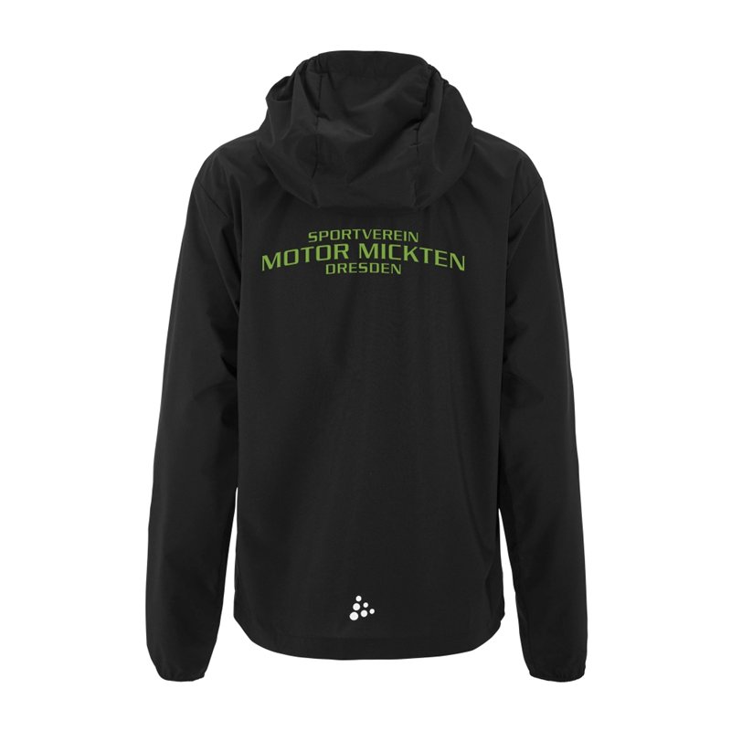 SV Motor Mickten Kinder Allwetterjacke schwarz