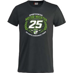SV Motor Mickten Shirt 25 Jahre Unisex schwarz