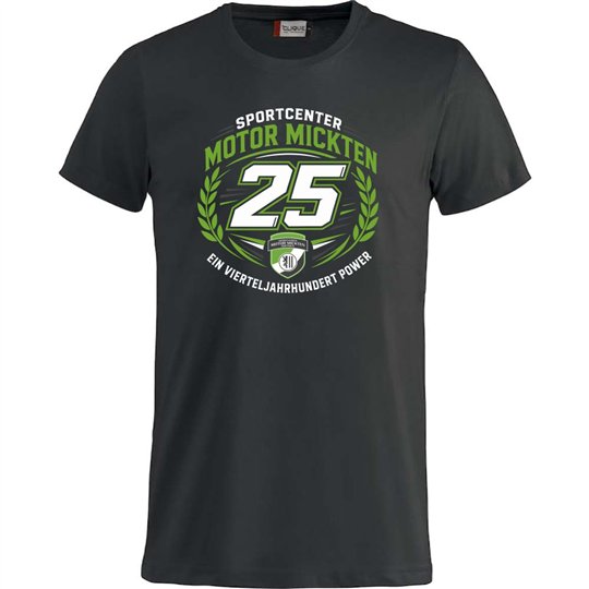 SV Motor Mickten Shirt 25 Jahre Unisex schwarz