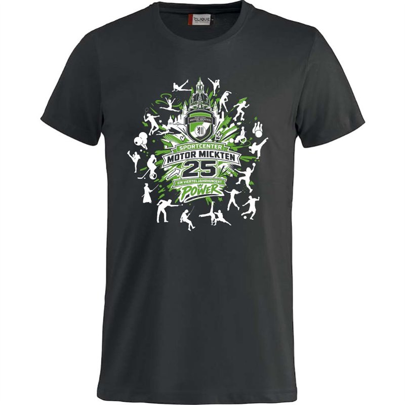 SV Motor Mickten Shirt 25 Jahre Kinder schwarz
